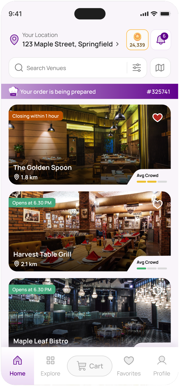Geofencing Screen